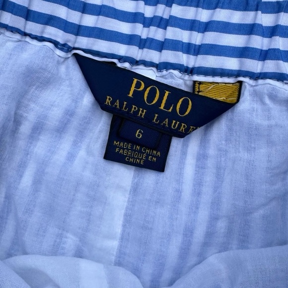 Polo Ralph Lauren Striped Shorts Size 6 - Picture 4 of 5